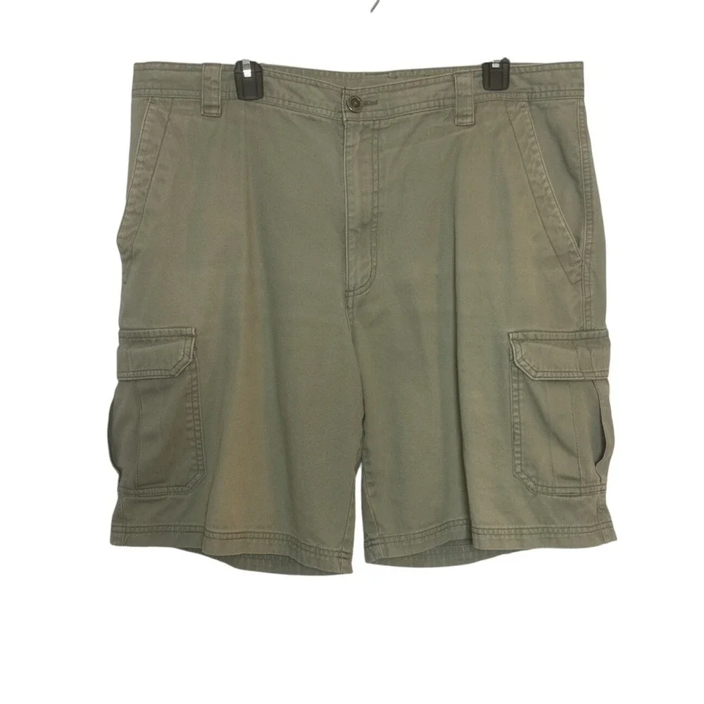 Columbia Mens 38 Cargo Safari Khaki‎ Shorts Gorpcore Hiking Outdoors Fishing